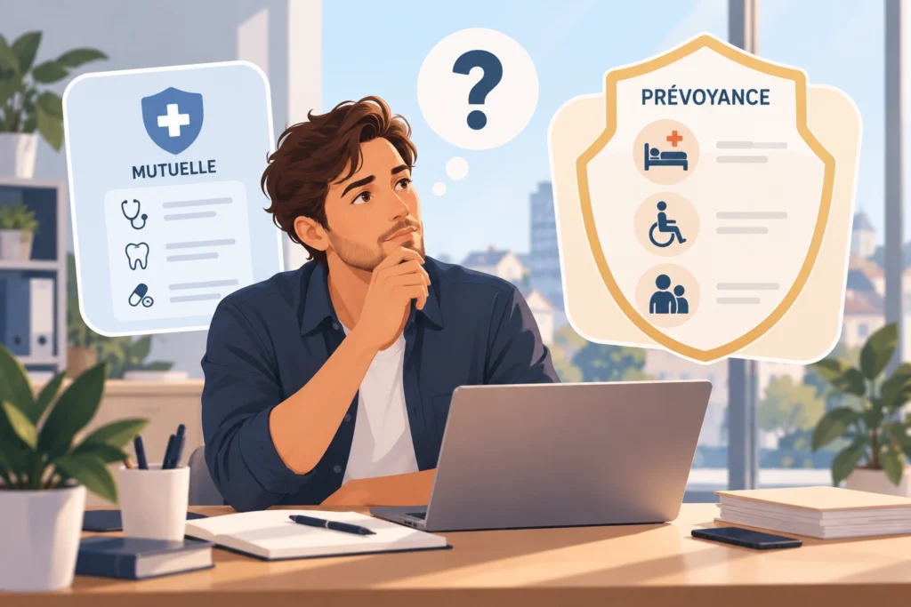 Salarié s’interrogeant sur l’obligation de prévoyance en entreprise